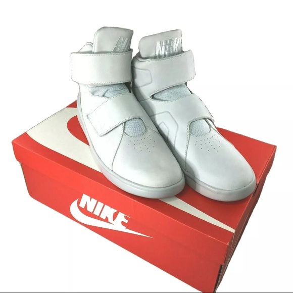 NEW Nike Marxman PRM Pure Platinum Air Mag Trainer - Picture 10 of 12